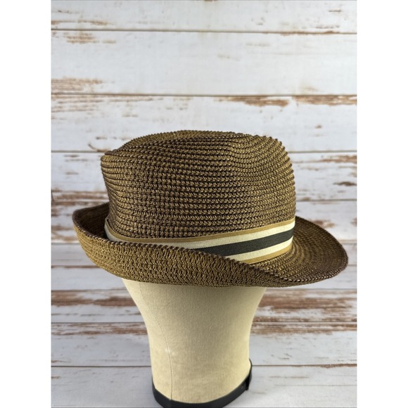 Frye Brown Stingy Brim Fedora Hat – Men's One Size - Picture 3 of 7